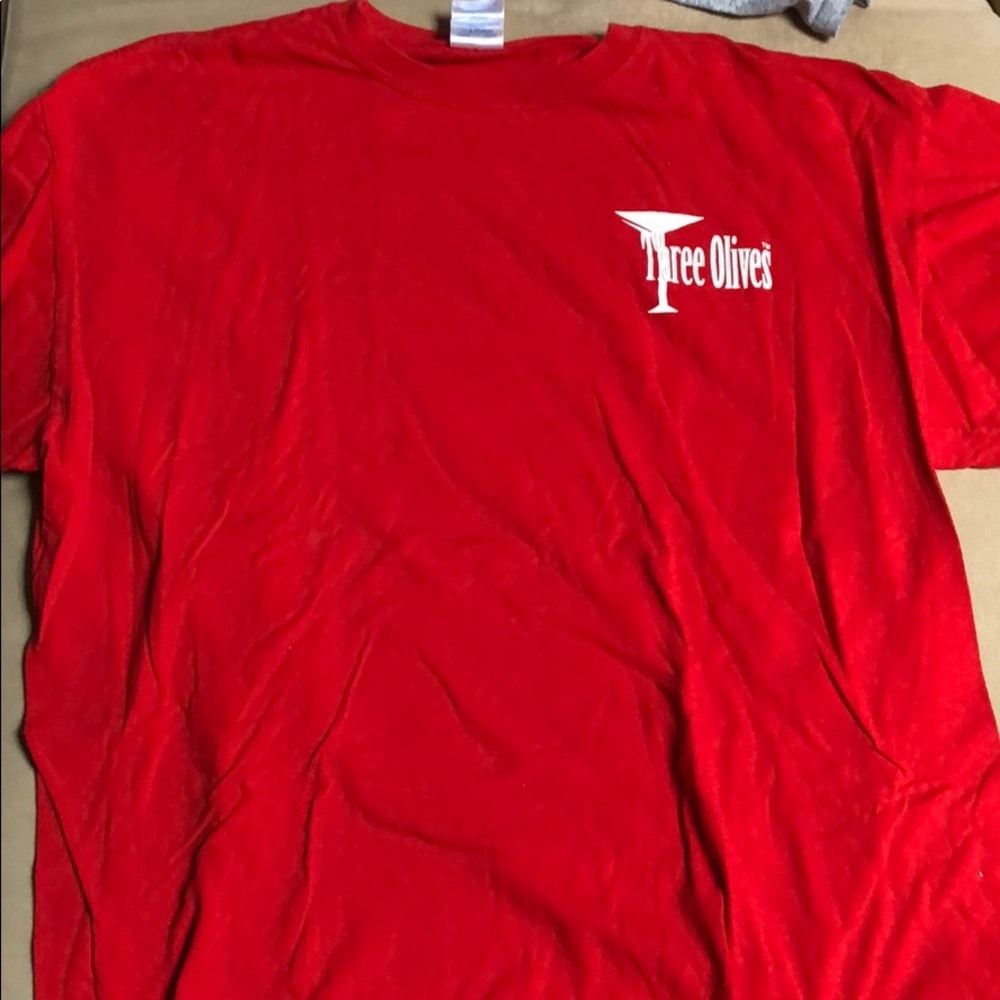 Three olives t shirt